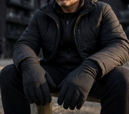 Rękawiczki Softshell Pretorian "PS" black