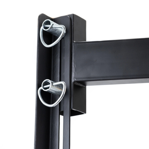 Platforma bokserska z regulowaną wysokością z drewnianym daszkiem i gruszką - DBX RhythmX 