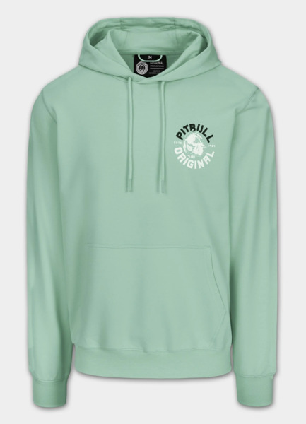 Bluza męska z kapturem PIT BULL "DOG SD" - miętowy