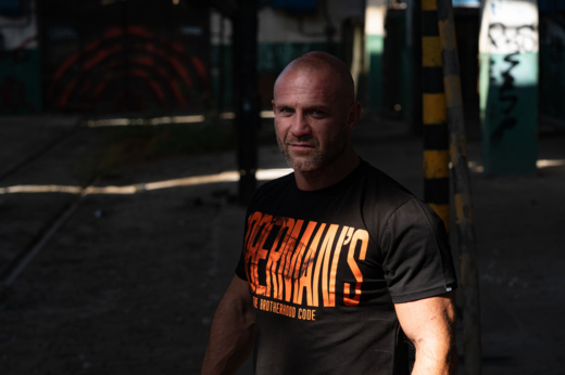 Dobermans Aggressive &quot;BROTHERHOOD BC388&quot; sweatshirt - black