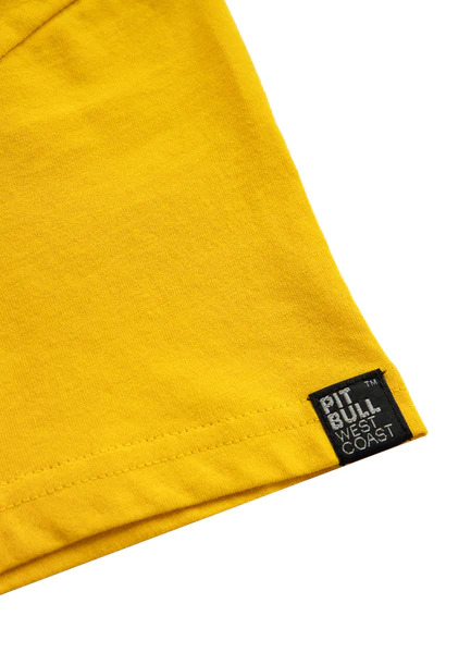 Dziecięcy T-Shirt PIT BULL Kids "HILLTOP" - żółta