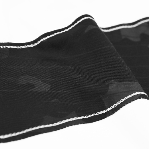 T-shirt Pretorian "Black Camo Strap" - white