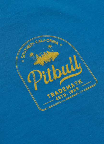 Koszulka męska Pit Bull Ultra Light SO CAL - niebieski