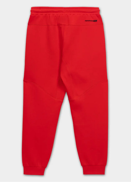  PIT BULL men&#39;s sweatpants &quot;DOGWOOD POCKET&quot; - red fluo