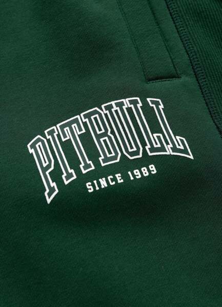 PIT BULL "BADGER" Men's Sweat Shorts - Dark Green
