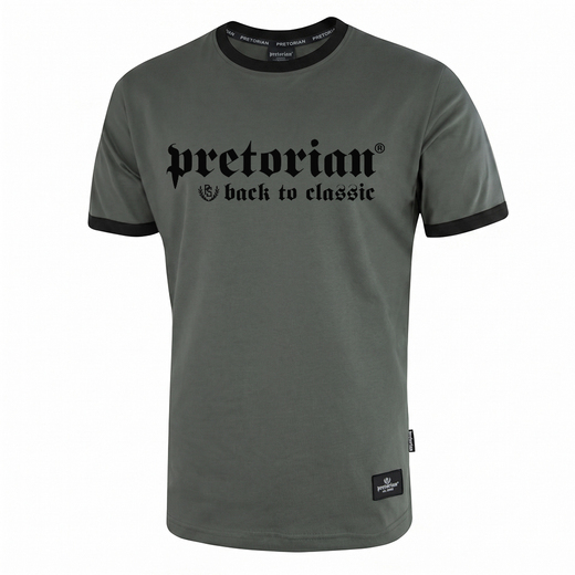 Pretorian Ringer "Back to classic" T-shirt - khaki