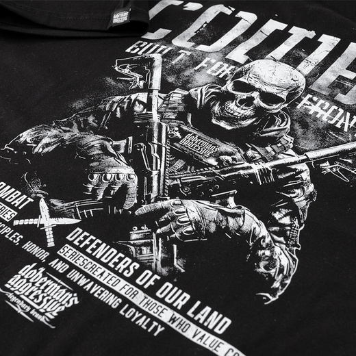 Bluza rozpinana Dobermans Aggressive "COMBAT BCZ404" - czarna