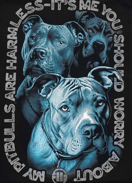 PIT BULL "PROTECTOR" men's t-shirt - black