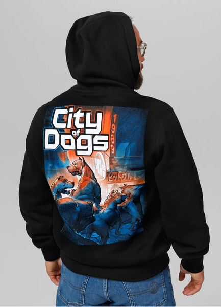 PIT BULL &quot;Vintage Boxing&quot; Hoodie - Blue