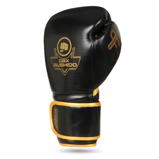 Rękawice bokserskie Bushido wielowarstwowe "ProFighter Gold" - Legacy Series