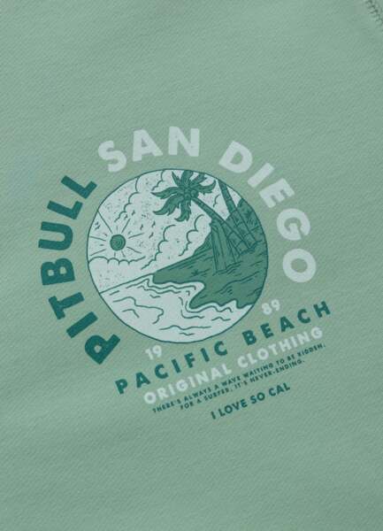 Bluza PIT BULL "PLANET SURF" - miętowy