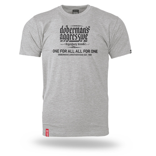 Koszulka T-shirt Dobermans Aggressive "LEGANCY TS403" - szara