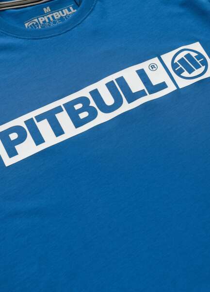 Koszulka PIT BULL "Hilltop" 170 - niebieski