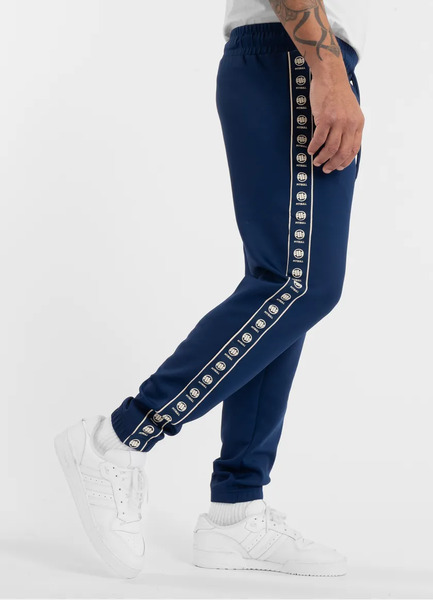 Spodnie dresowe PIT BULL "POWERS" - niebieskie