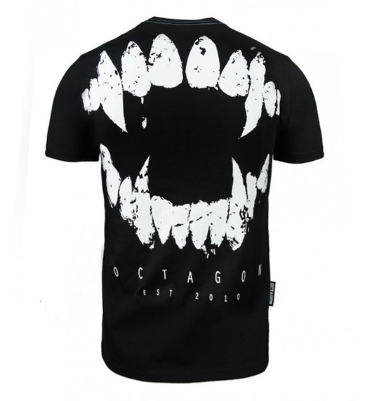Koszulka dziecięca Octagon Zęby - czarna