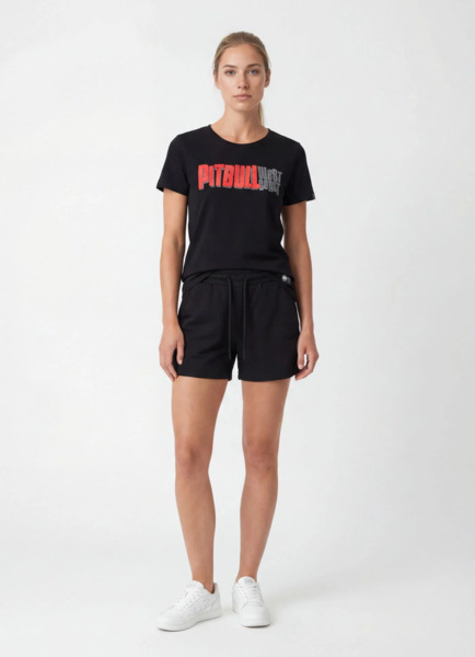 PIT BULL "REBEL BORN" Women's T-shirt - Black