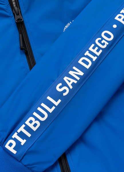 Kurtka przejściowa PIT BULL "Athletic Tape" - niebieski