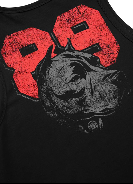 Tank Top koszulka  PIT BULL "Dog 89" - czarny