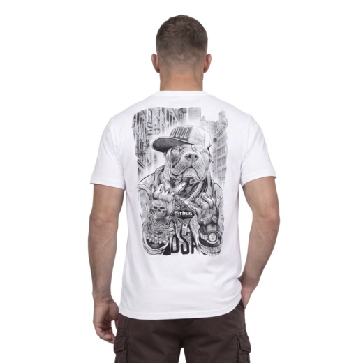 PIT BULL "AVENUE" T-shirt - white