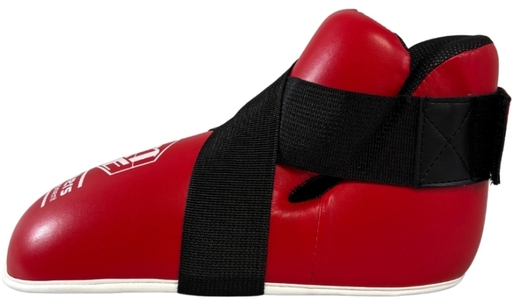 MASTERS OSPU-1W KIDS Foot Protectors (WAKO APPROVED) - Red