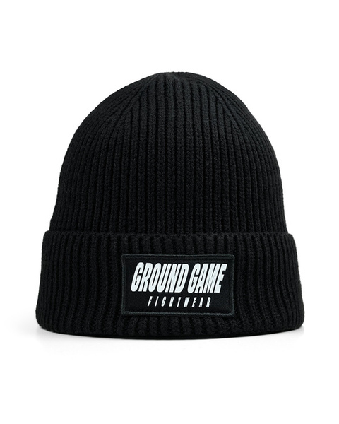 Czapka zimowa Ground Game "Fightwear" - czarna