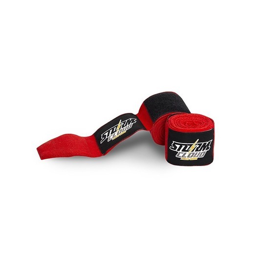 Boxing bandage StormCloud HW 1.0 2.5m - red