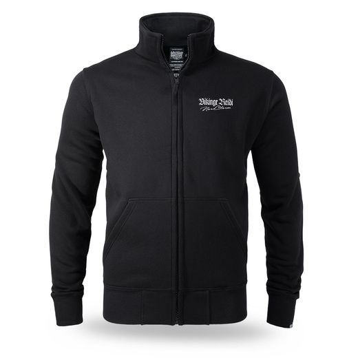 Bluza rozpinana Dobermans Aggressive "DRAKKAR BCZ407" - czarna