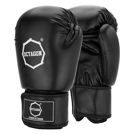 Octagon Tank Boxing Gloves Skaj Black