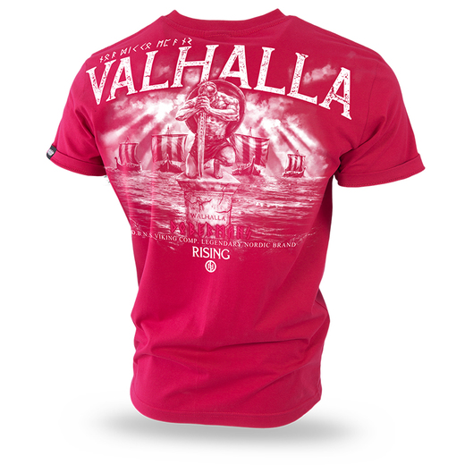 Koszulka T-shirt Dobermans Aggressive "Valhalla TS204" - czerwona