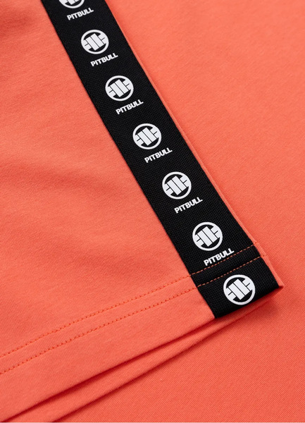 Koszulka męska PIT BULL "TAPE NUGGET" - łososiowa