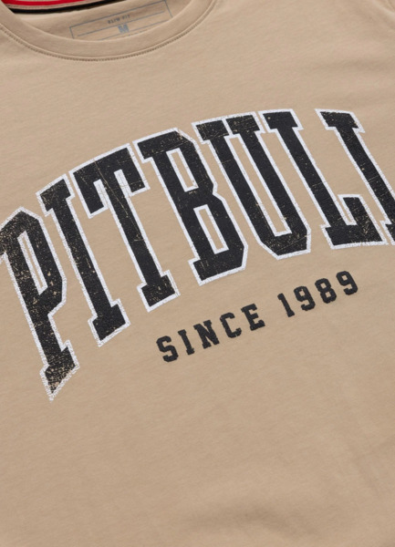 PIT BULL "NORTON" T-shirt - sand