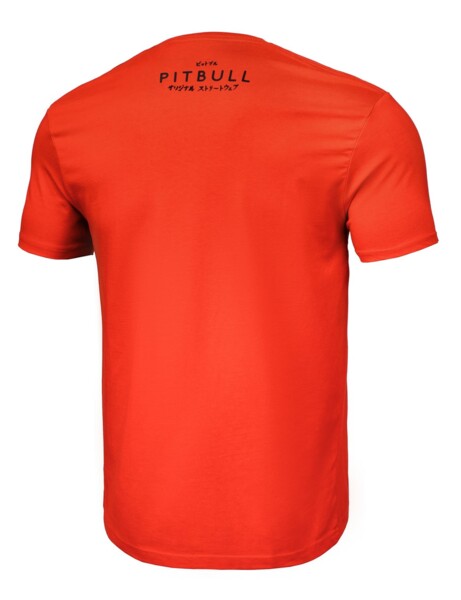 Koszulka PIT BULL "FUJI" - Ognistoczerwona
