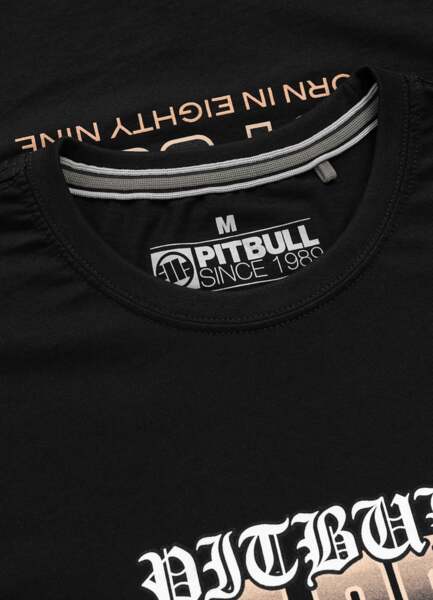 PIT BULL "BEST COAST" Men's T-Shirt - Black