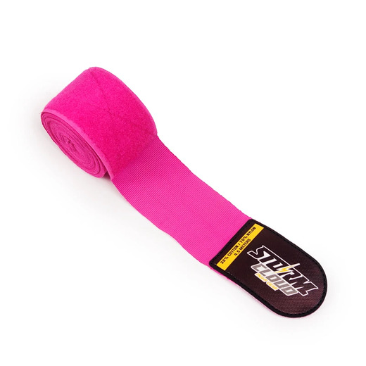 StormCloud HWX-R PREMIUM boxing bandage wraps 4.5 m - pink