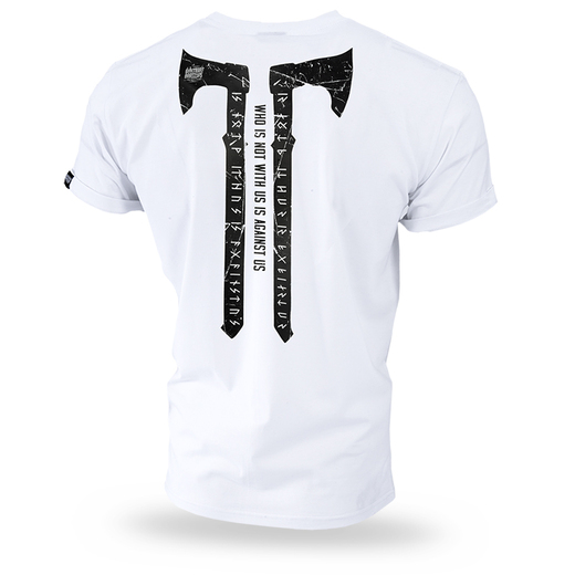 Koszulka T-shirt Dobermans Aggressive "HATCHETS" TS293B - biała