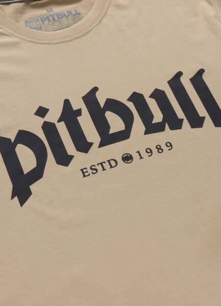 Koszulka PIT BULL O'SIDE - piaskowy