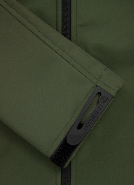 Kurtka softshell PIT BULL "Rockfish" '23 - oliwkowa