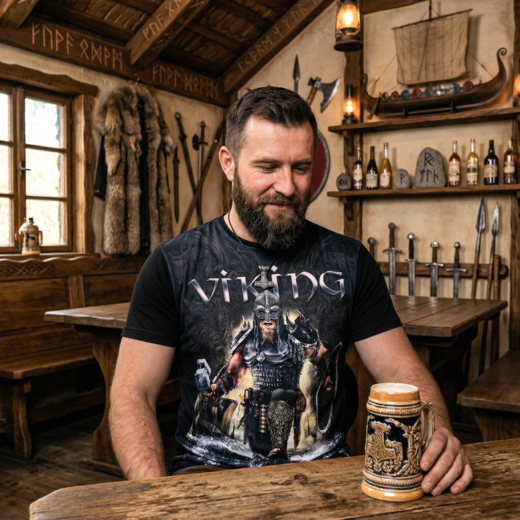 "Viking in armor" HD T-shirt