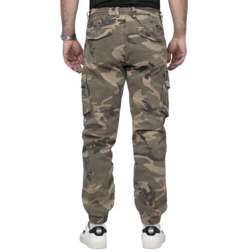 Spodnie bojówki Jogger PIT BULL "PROCTOR" - camo