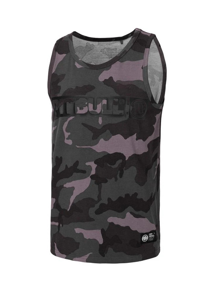 Tank Top PIT BULL Slim fit "HILLTOP" - czarny camo