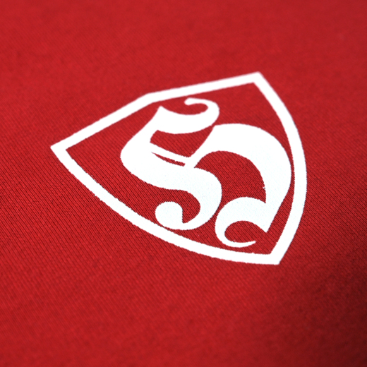 Bluza z kapturem Extreme Adrenaline "Hooligans - logo" - czerwona