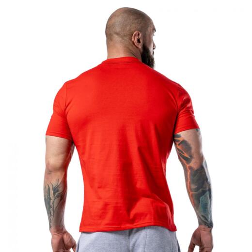 Koszulka T-shirt Nicolson "Classic" - czerwona