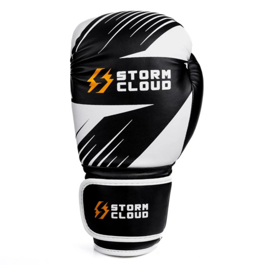 StormCloud "Lynx 2.0" Boxing Gloves - Black and White