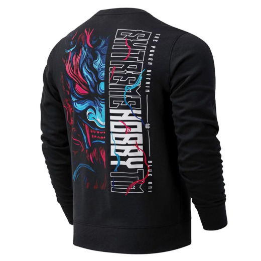 Bluza klasyczna Extreme Hobby "BLUE ONI" - czarny