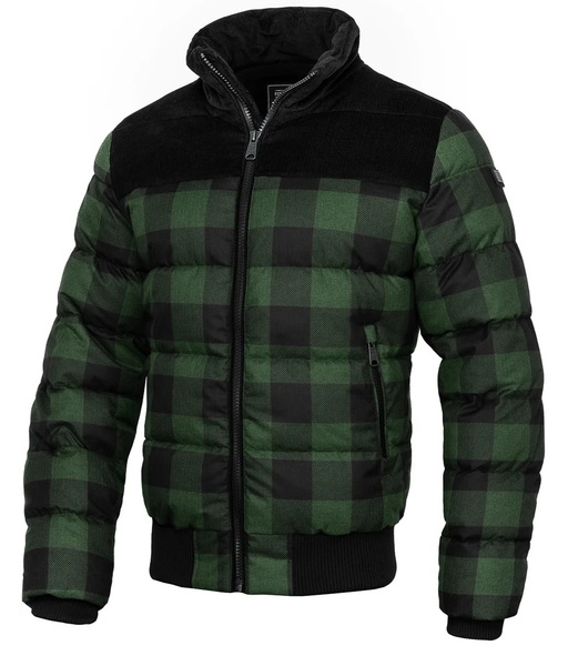 Winter jacket PIT BULL &quot;Convoy&quot; &#39;21 - green / black