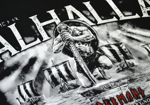 Dobermans Aggressive &quot;Valhalla BC204&quot; sweatshirt - black