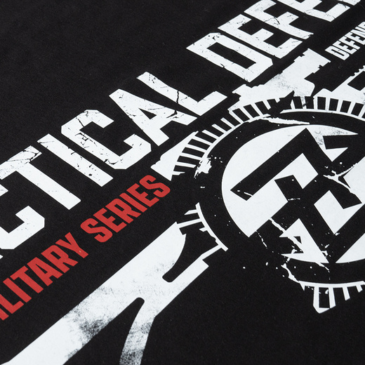 Bluza z kapturem Dobermans Aggressive "TACTICAL DEFENSE BK399" - szara