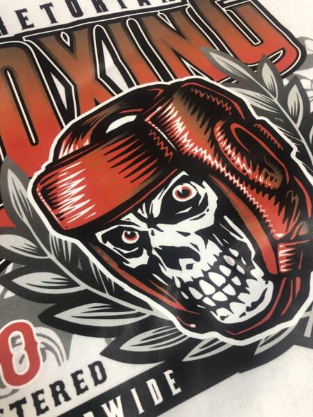 Pretorian &quot;Boxing&quot; T-shirt - white