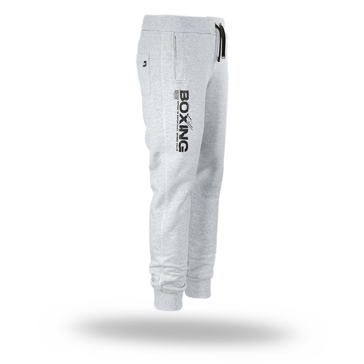 Spodnie dresowe Dobermans Aggressive "Kill Boxing SPD294" - szare