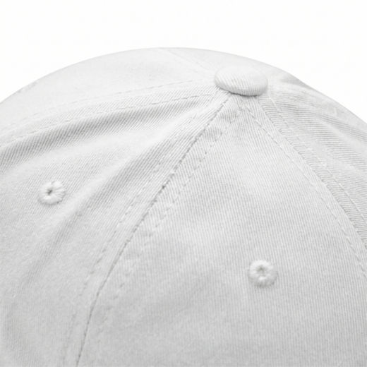 Pretorian "PS 3D Black" Cap - White